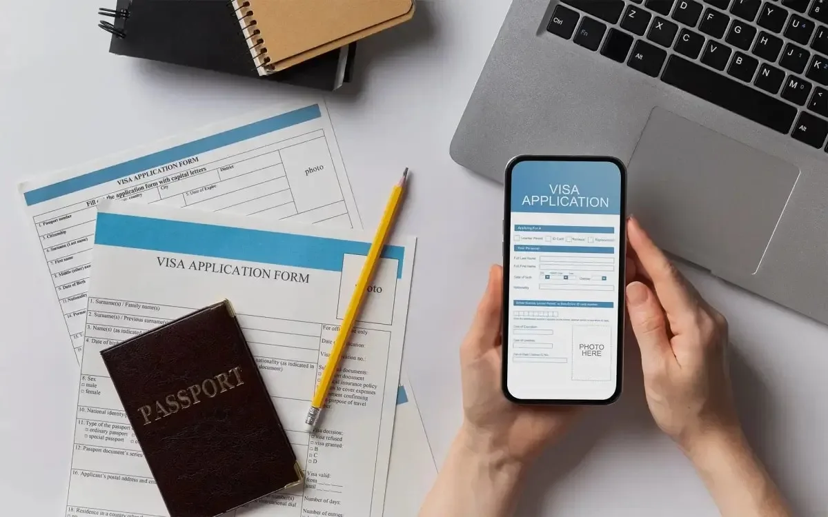 Missing documents in visa application incomplete visa documents and missing travel paperwork on desk