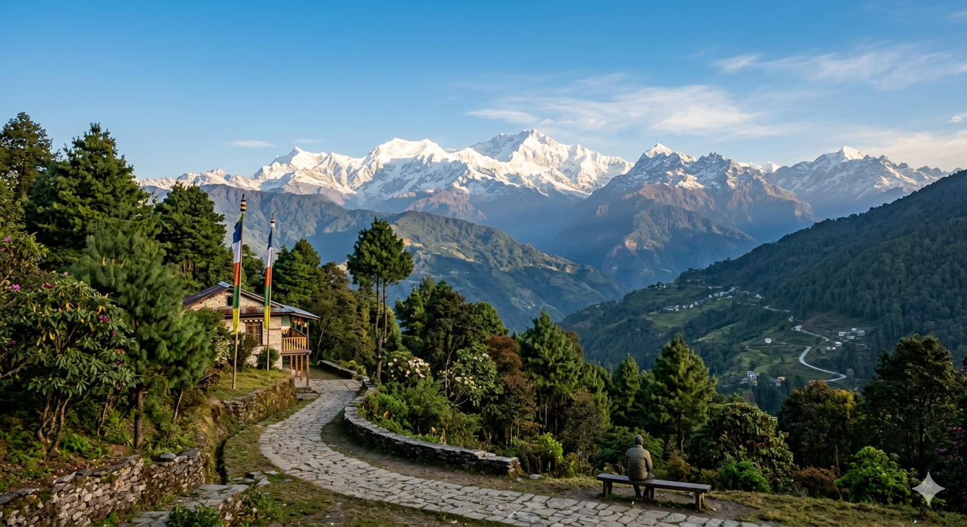 Pelling - Quiet Escape with Stunning Views