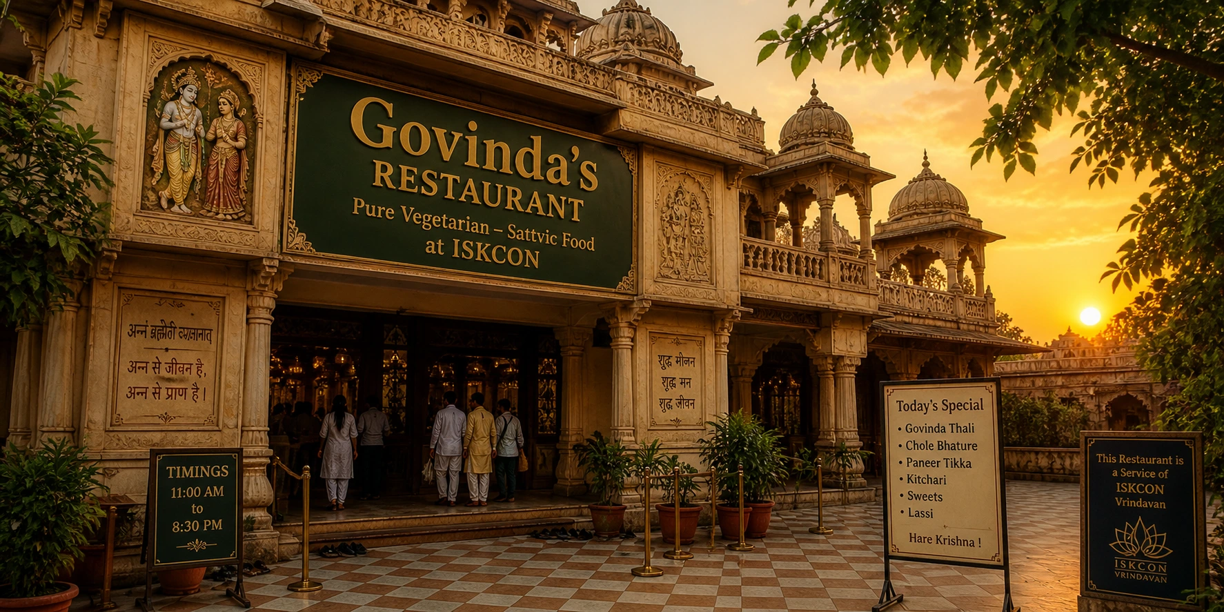 Govinda's Restaurant at ISKCON