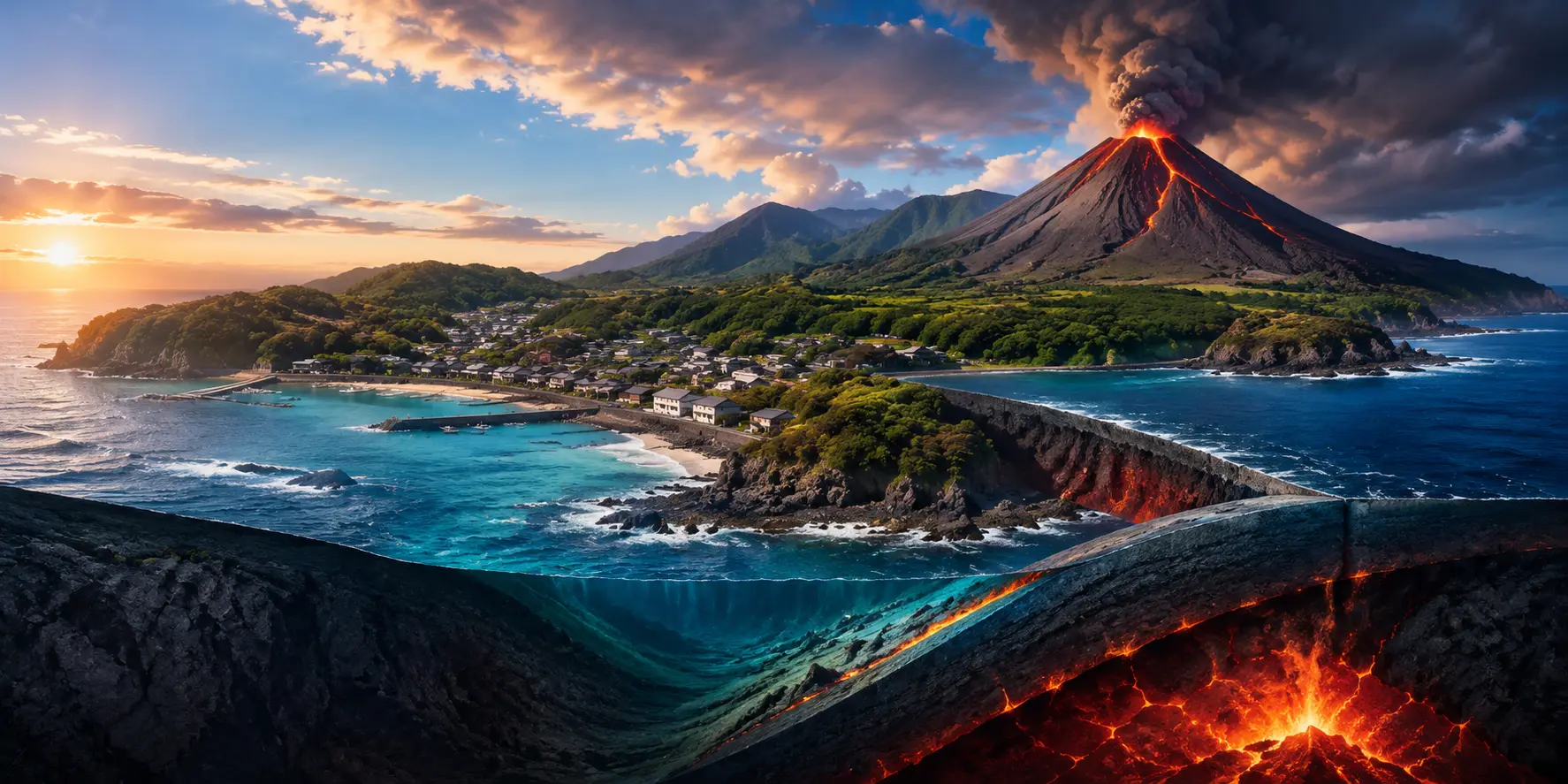 Living on the Pacific Ring of Fire