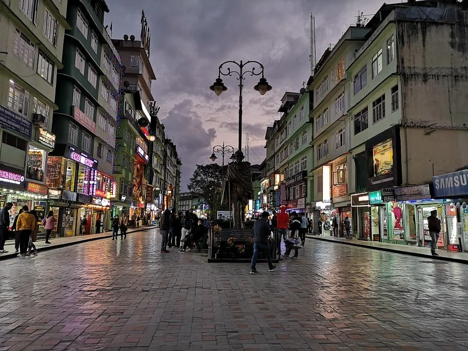 mg road sikkim gangtok