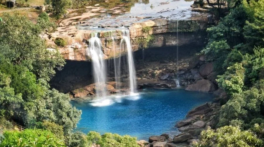 Beautiful Krang Suri Falls Meghalaya